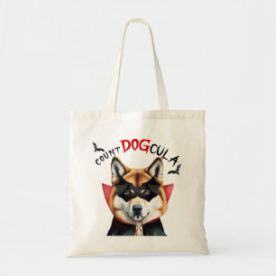Tote Bag Akita Chien Vampire Trick ou traiter Halloween