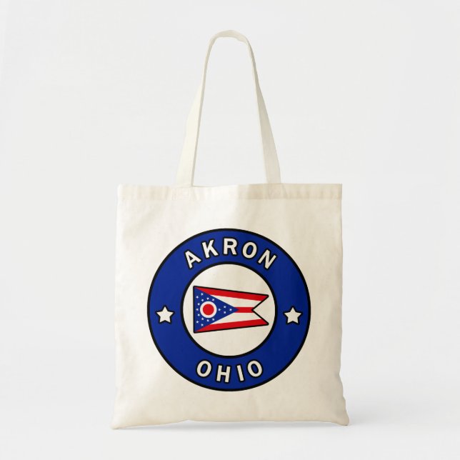 Tote Bag Akron Ohio (Devant)