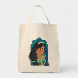 Tote Bag Aladdin   Graphique de profil latéral Jasmine