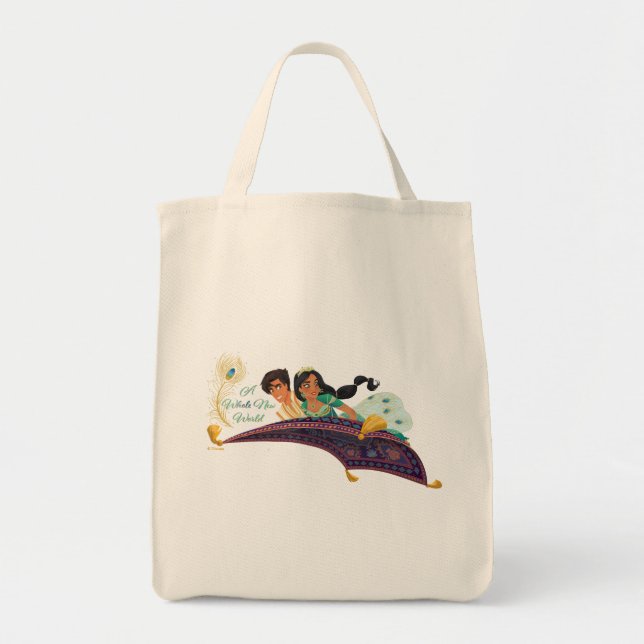 Tote Bag Aladdin | Un nouveau monde entier (Devant)