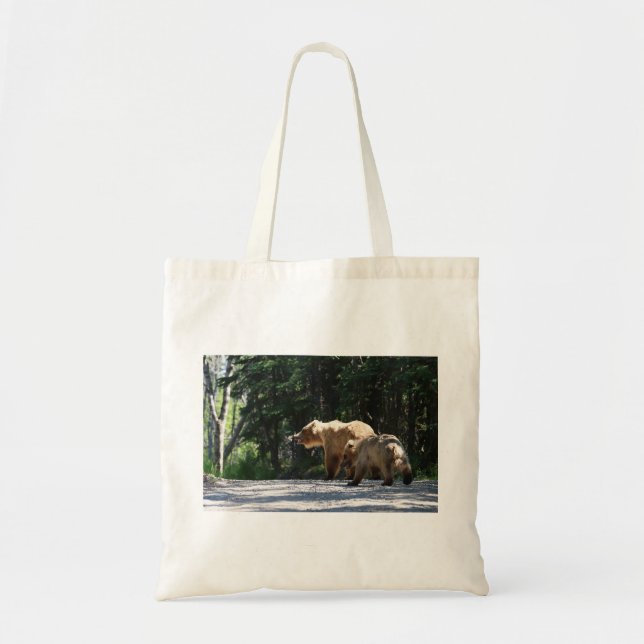 Tote Bag Alaska - Grizzly 7 (Devant)