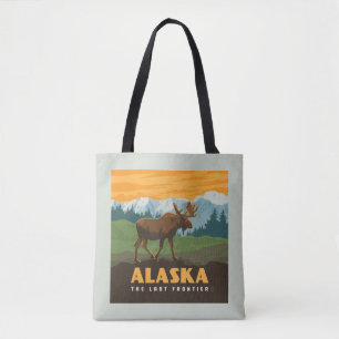 Tote Bag Alaska   Oie frontière