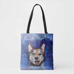 Tote Bag Alaskan Borealis chiot