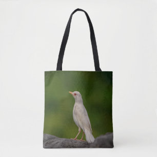 Tote Bag Albino Robin dans Crown Point