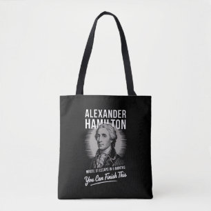 Tote Bag Alexander Hamilton A Écrit 51 Essais En 6 Mois