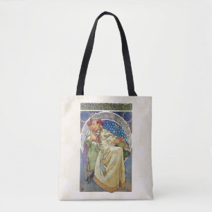 Tote Bag Alfons Mucha Princezna 1911 Hyacinta