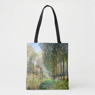 Tote Bag Alfred Sisley - Reposez le long du ruisseau
