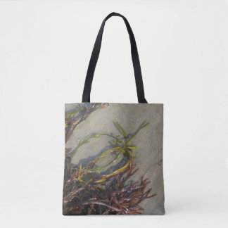 Tote Bag Algue de plage d'océan