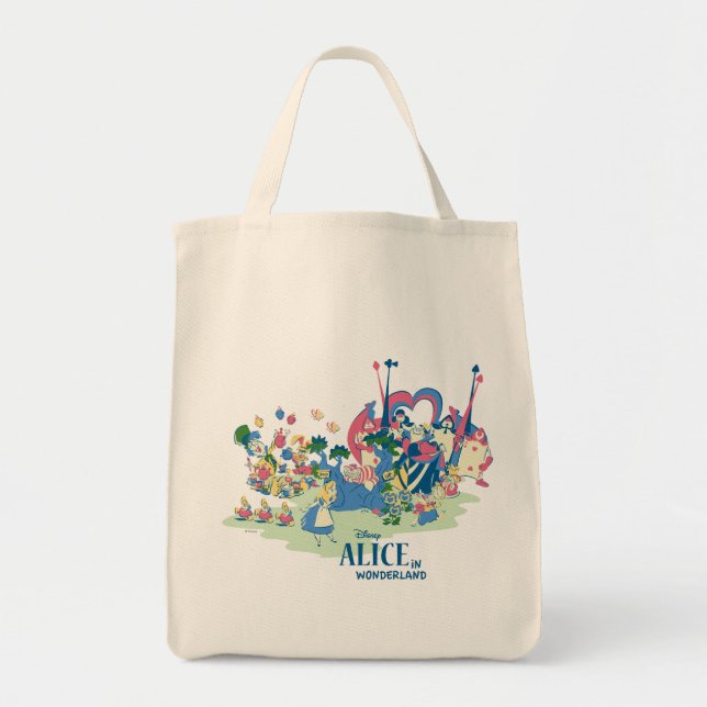 Tote Bag Alice au pays des merveilles (Devant)