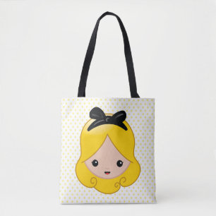 Tote Bag Alice au pays des merveilles Alice Emoji