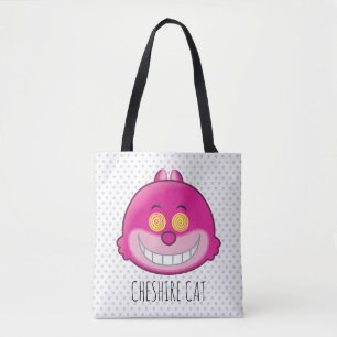 Tote Bag Alice au pays des merveilles Cheshire Cat Emoji
