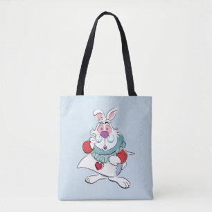Tote Bag Alice au pays des merveilles  Le Lapin Blanc