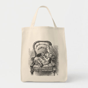 Tote Bag Alice et chat Fourre-tout