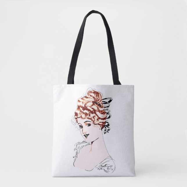 Tote Bag Alice M. McPherrin par Russell L. Swigert 1917 art (Devant)