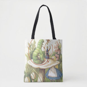 Tote Bag Alice rencontre Caterpillar