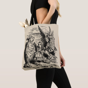 Tote Bag Alice vintage au pays des merveilles, Griffin, Tor