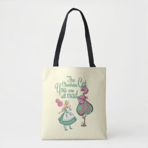 Tote Bag Alice  Vous Êtes Tous Mal