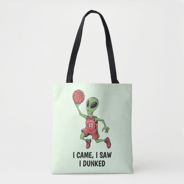 Tote Bag Alien de basket (Devant)