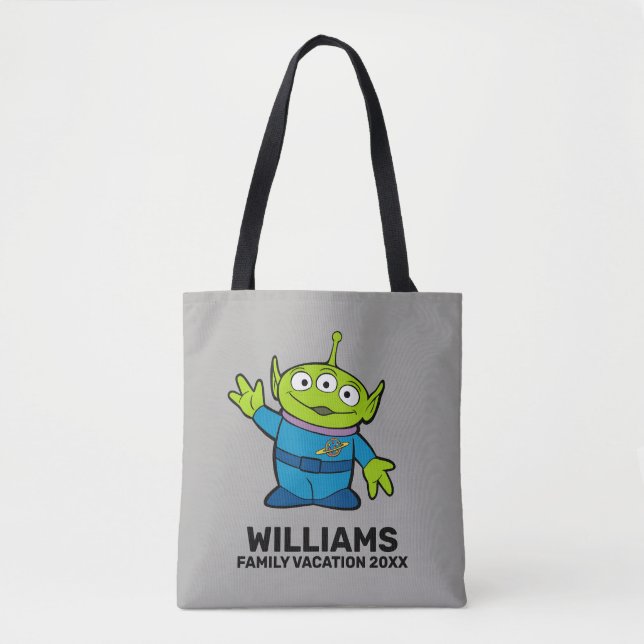 Tote Bag Alien de Toy Story| Vacances familiales (Devant)