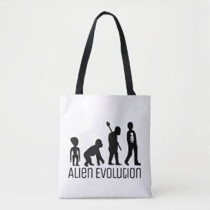 Tote Bag Alien Evolution, Alien extraterrestre