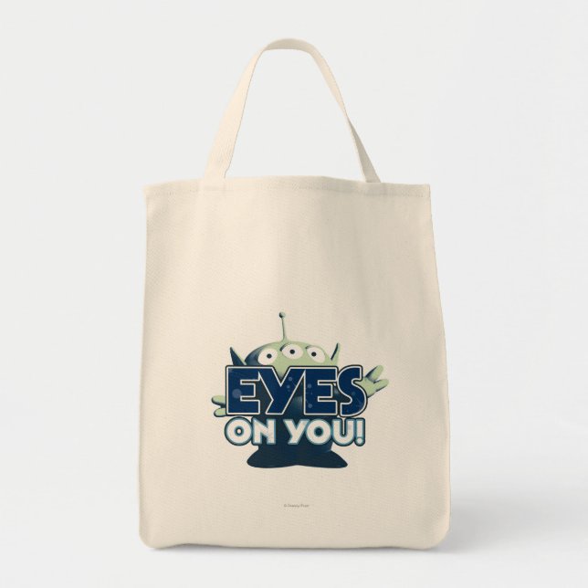 Tote Bag Alien : Yeux sur toi ! (Devant)