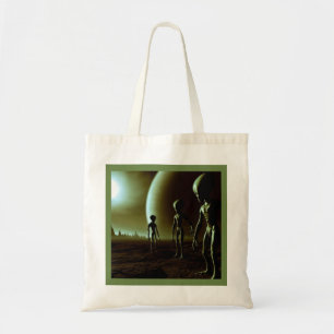 Tote Bag ALIENS gris SF 1