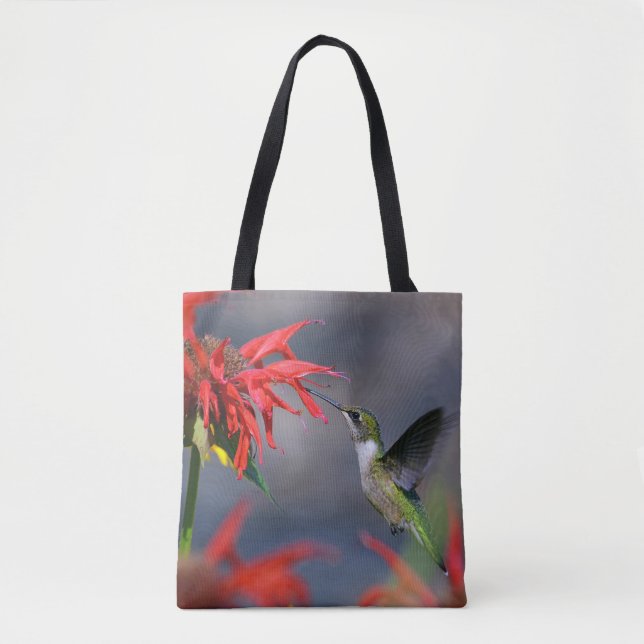 Tote Bag Alimentation de colibri (Devant)