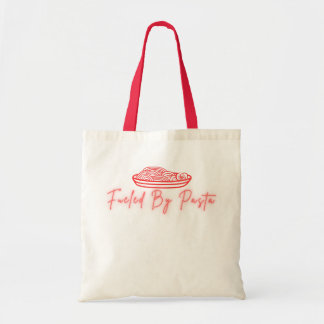 Tote Bag Alimenté par des blagues sur les pâtes Design pour