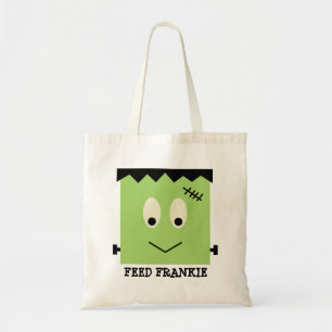 Tote Bag Alimenter Frankie green Halloween tour de bonbons 