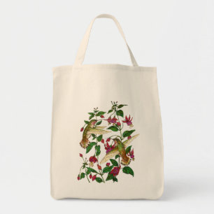 Tote Bag Allans Hummingbirds et Fuschia