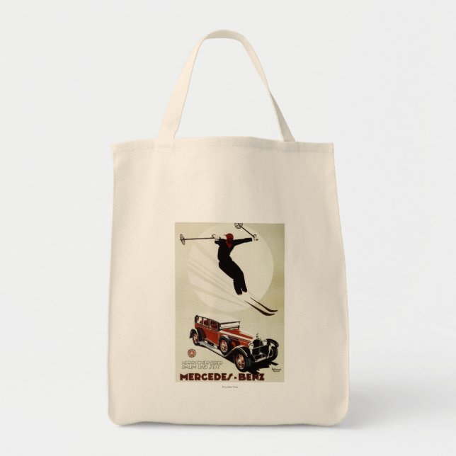 Tote Bag Allemagne - Skier Jumping (Devant)