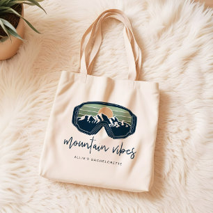 Tote Bag ALLIE Ski Snowboarding Mountain Vibes Enterrement 