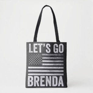 Tote Bag Allons à Brenda l'élection du drapeau américain