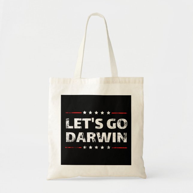 Tote Bag Allons-y Darwin (Devant)