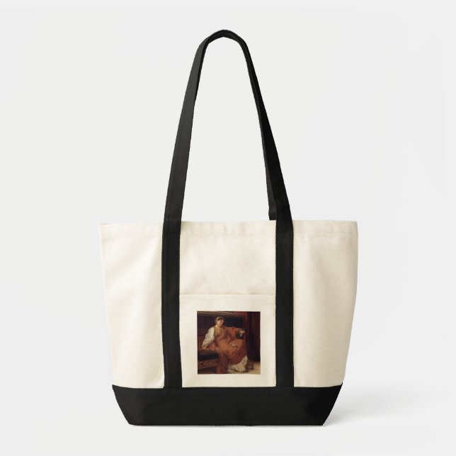 Tote Bag Alma-Tadema | Lesbia pleurant au-dessus d'un (Devant)