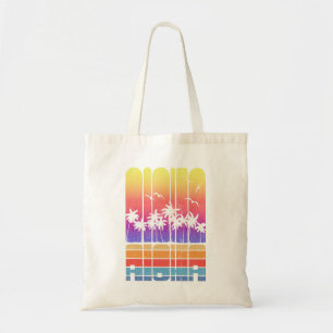 Tote Bag Aloha Palm Beach Vacances famille tropicale