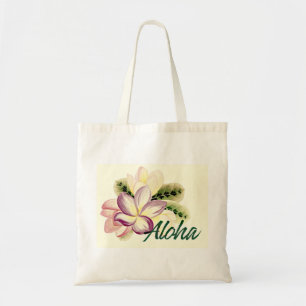 Tote Bag Aloha Plumeria