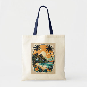 Tote Bag Aloha Retro Beach Fourre-tout