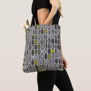 Tote Bag Alpha-Bravo-Charlie