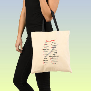 Tote Bag Alphabet A à Z
