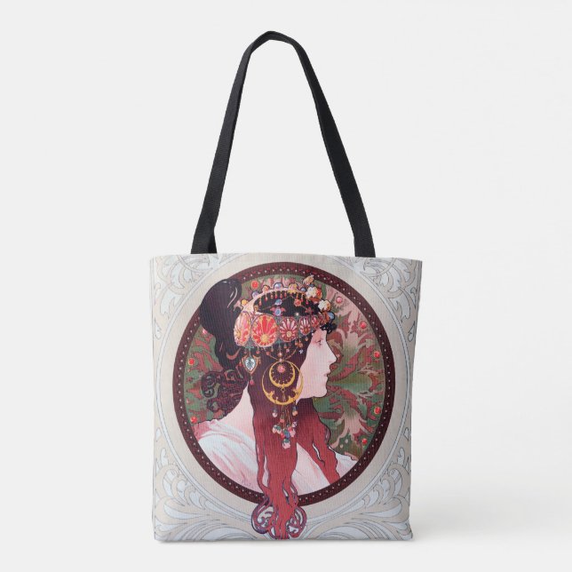 Tote Bag Alphonse Mucha (Dos)
