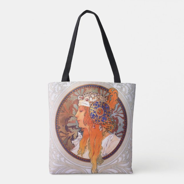 Tote Bag Alphonse Mucha (Dos)