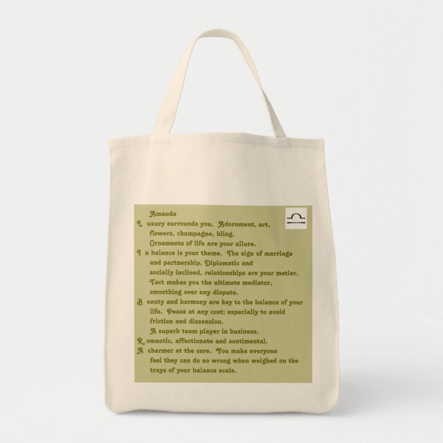 Tote Bag Amanda (Devant)