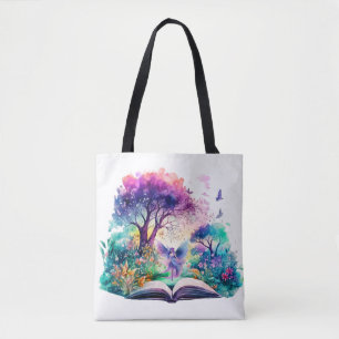 Tote Bag Amateur de livres de fantasy Fée