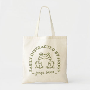Tote Bag Amateurs de grenouille citations drôles cottagecor