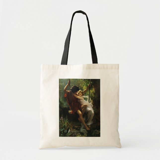 Tote Bag Amateurs en Swing. Printemps par Pierre Auguste Co (Devant)