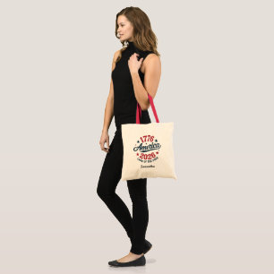 Tote Bag Amérique Patriotique 1776-2026 Personnalisé