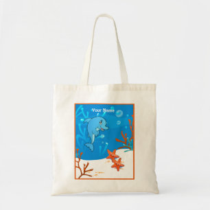 Tote Bag Amidon de dauphin d'océan à magret d'eau douce Fou