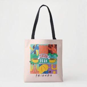Tote Bag AMIS™   Central Perk Vibrant Graphic