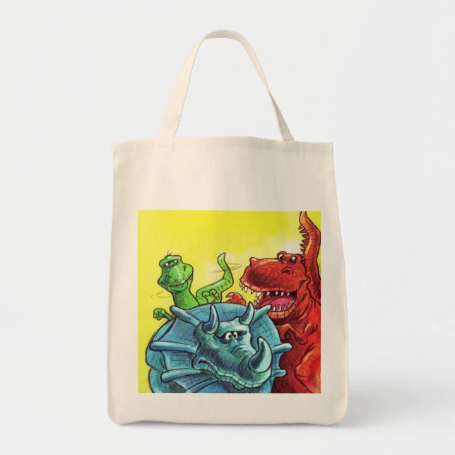 Tote Bag Amis Dinosaur (Devant)